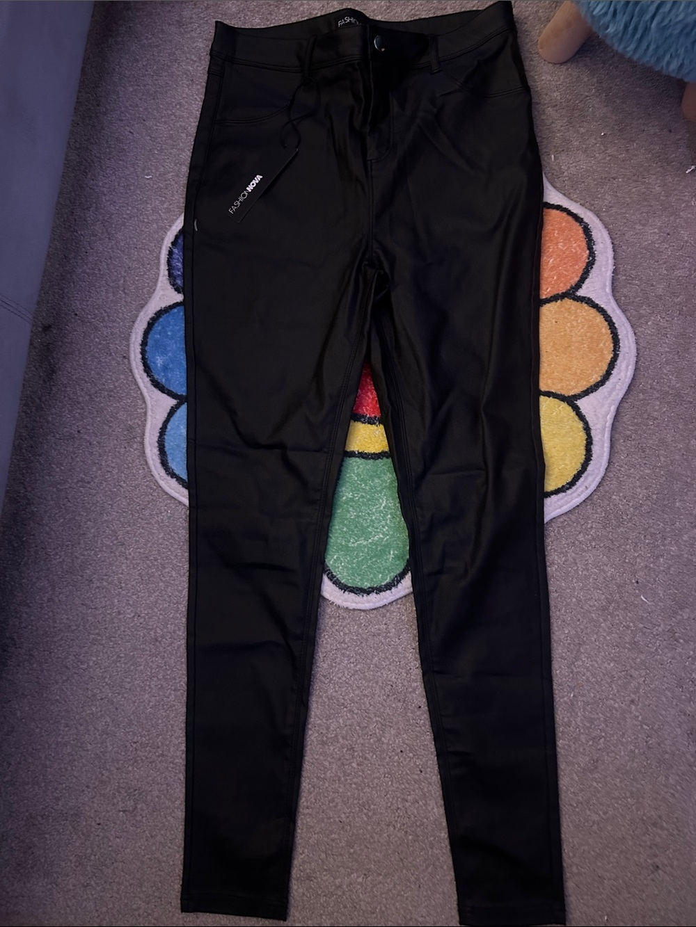 Black Leather Pants - Fashion Nova